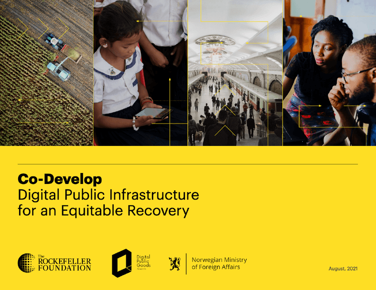 The Digital Public Goods Alliance’s commitment to co-develop digital public infrastructure for an equitable recovery